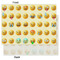 Emojis Tissue Paper - Heavyweight - Large - Front & Back