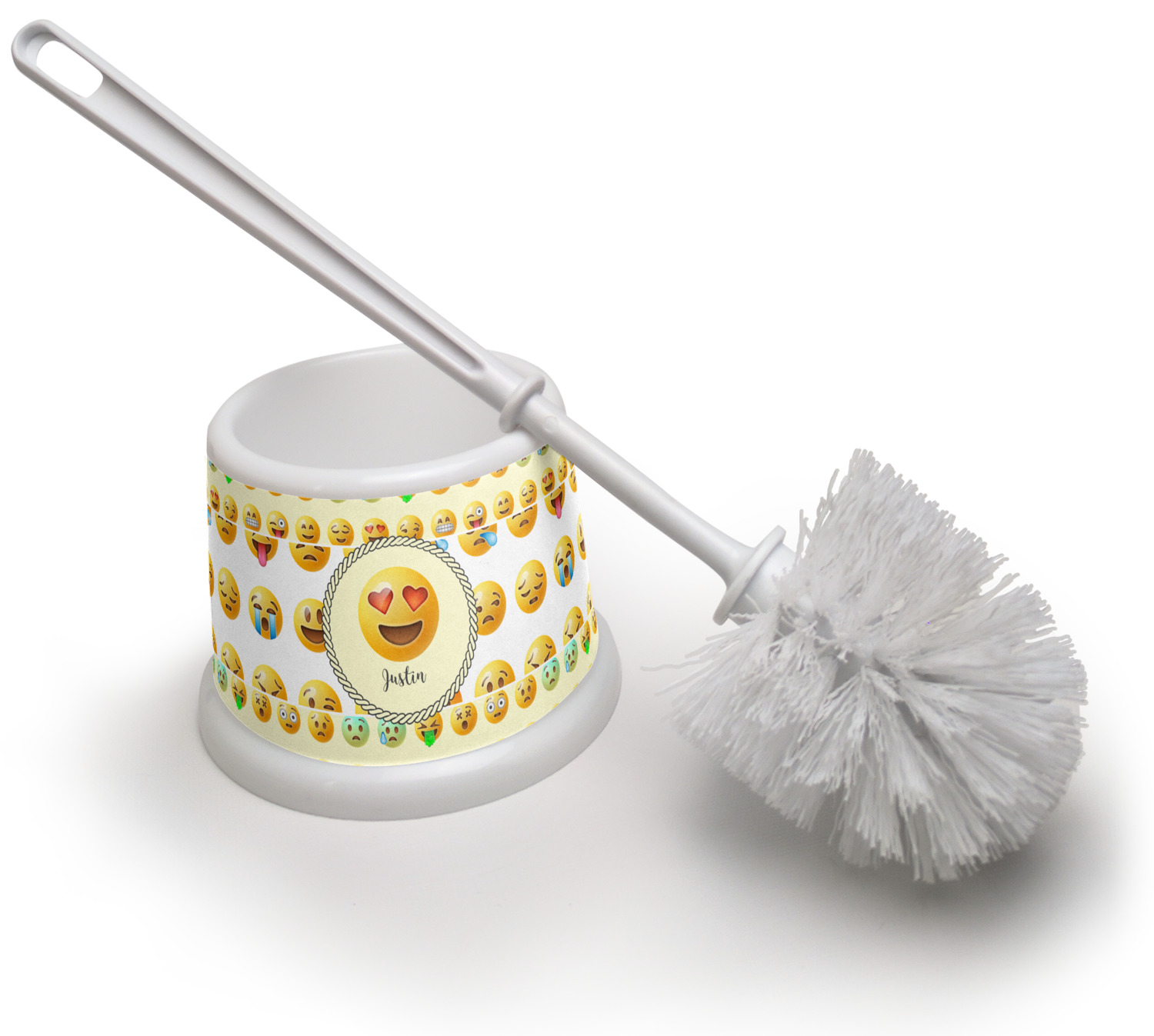 Emojis Toilet Brush (Personalized) YouCustomizeIt