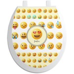 Emojis Toilet Seat Decal (Personalized)