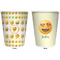 Emojis Trash Can White - Front and Back - Apvl