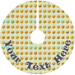 Emojis Tree Skirt (Personalized)