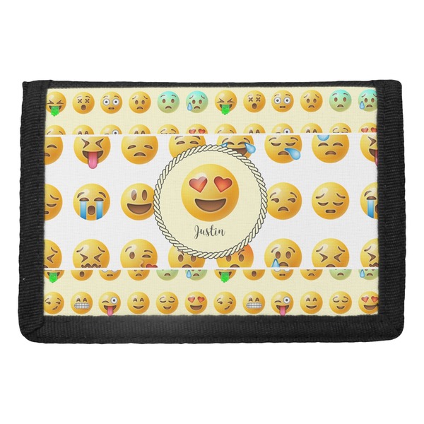 Custom Emojis Trifold Wallet (Personalized)