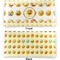 Emojis Vinyl Check Book Cover - Front and Back