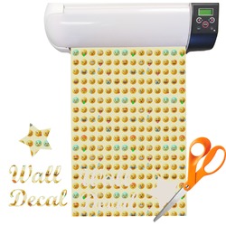 Emojis Vinyl Sheet (Re-position-able)
