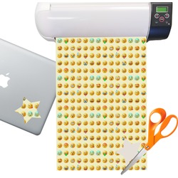 Emojis Sticker Vinyl Sheet (Permanent)