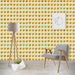 Emojis Wallpaper & Surface Covering (Water Activated - Removable)