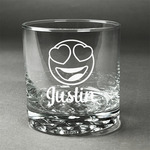 Emojis Whiskey Glass (Single) (Personalized)