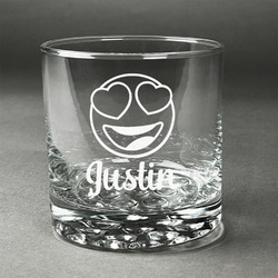 Emojis Whiskey Glass - Engraved (Personalized)