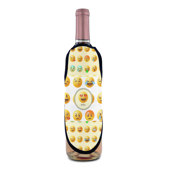 Emojis Wine Bottle Apron - IN CONTEXT