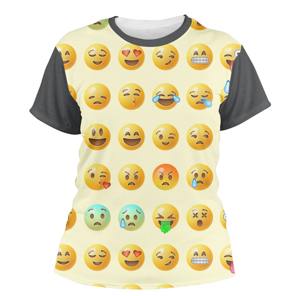Custom Emojis Women's Crew T-Shirt - Small