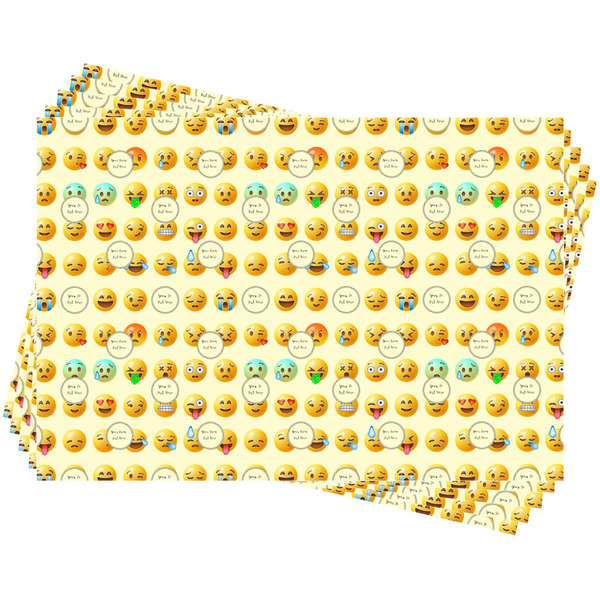 Emojis Wrapping Paper - 5 Sheets Approval