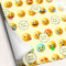 Emojis Wrapping Paper - 5 Sheets