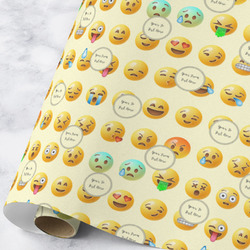 Emojis Wrapping Paper Roll - Large - Matte (Personalized)