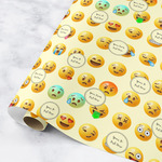 Emojis Wrapping Paper Roll - Medium (Personalized)