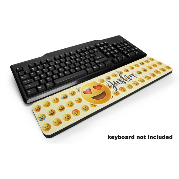 Custom Emojis Keyboard Wrist Rest (Personalized)