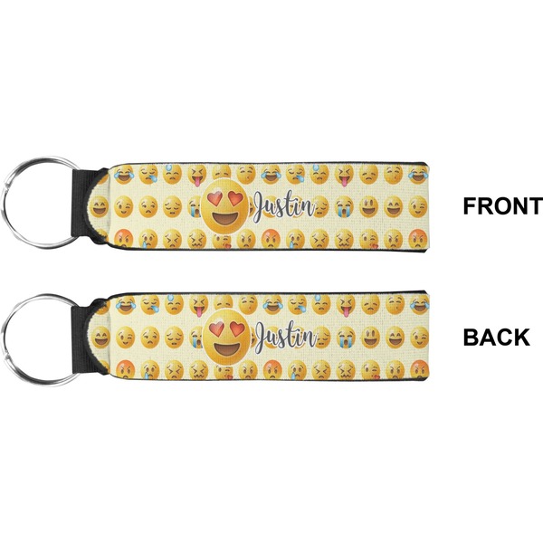 Emojis Wristlet (Front + Back)