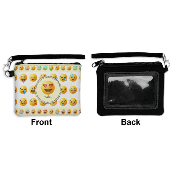 Emojis Wristlet ID Cases - Front & Back