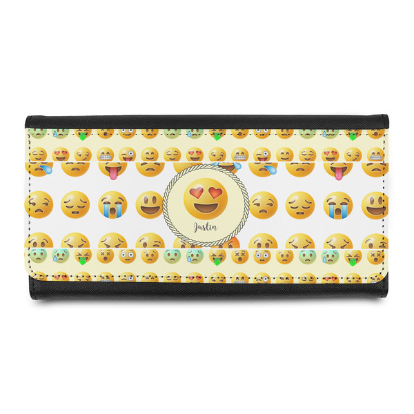 Custom Emojis Leatherette Ladies Wallet (Personalized)
