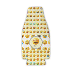 Emojis Zipper Bottle Cooler (Personalized)