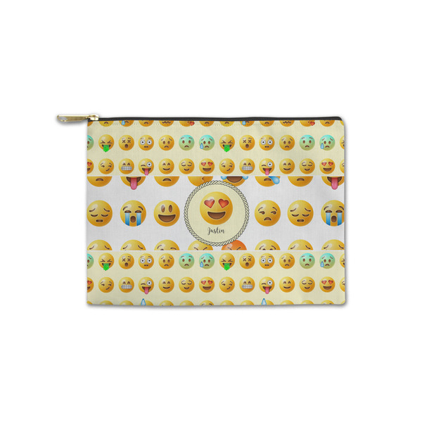 Custom Emojis Zipper Pouch - Small - 8.5"x6" (Personalized)