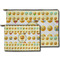 Emojis Zippered Pouches - Size Comparison