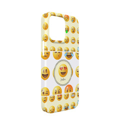 Emojis iPhone Case - Plastic - iPhone 13 Mini (Personalized)