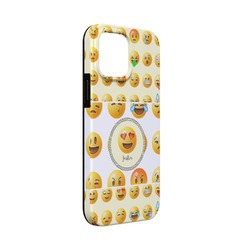 Emojis iPhone Case - Rubber Lined - iPhone 13 Mini (Personalized)