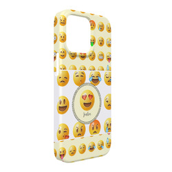 Emojis iPhone Case - Plastic - iPhone 13 Pro Max (Personalized)