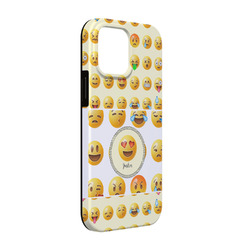 Emojis iPhone Case - Rubber Lined - iPhone 13 Pro (Personalized)
