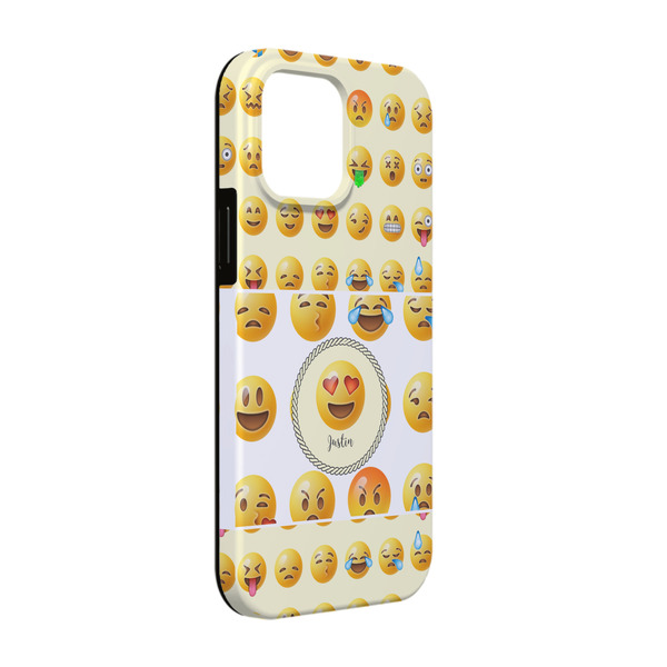 Custom Emojis iPhone Case - Rubber Lined - iPhone 13 Pro (Personalized)