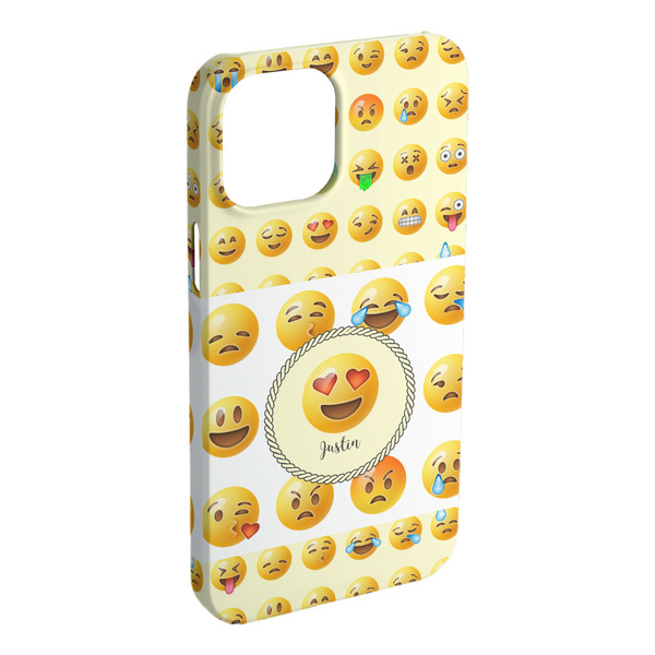 Custom Emojis iPhone Case - Plastic - iPhone 15 Pro Max (Personalized)
