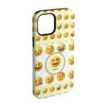 Emojis iPhone Case - Rubber Lined - iPhone 15 (Personalized)
