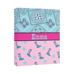 Cowgirl Canvas Print - 11x14 (Personalized)