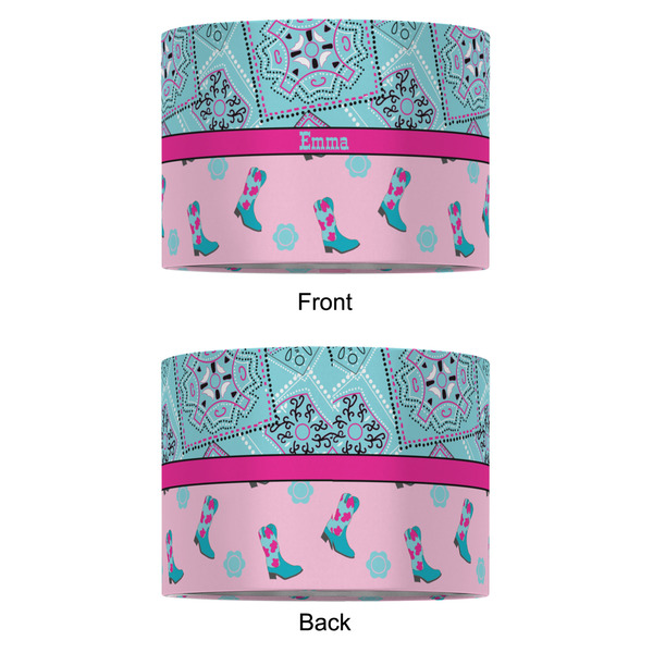 Cowgirl 12" Drum Lampshade - APPROVAL (Fabric)