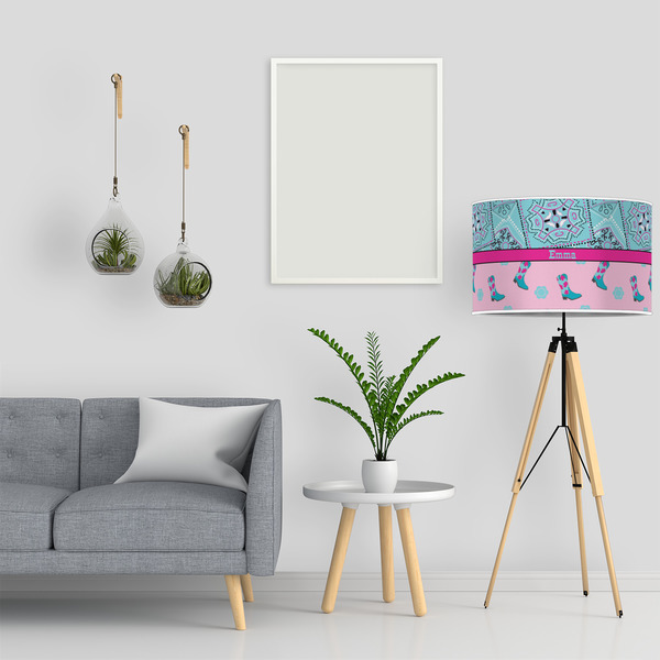 Cowgirl 12" Drum Lampshade - LIFESTYLE