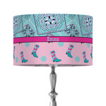 Cowgirl 12" Drum Lamp Shade - Fabric (Personalized)