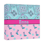 Cowgirl Canvas Print - 12x12 (Personalized)