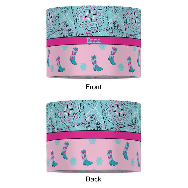 Cowgirl 16" Drum Lampshade - APPROVAL (Fabric)