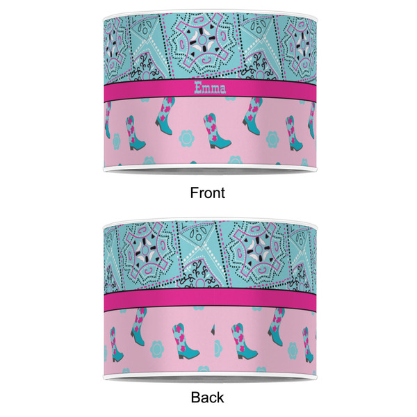 Cowgirl 16" Drum Lampshade - APPROVAL (Poly Film)