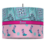 Cowgirl Drum Pendant Lamp (Personalized)