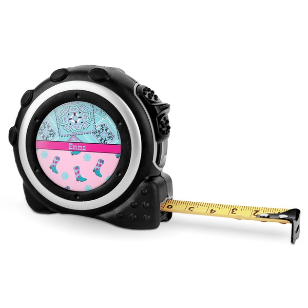 Custom Cowgirl Tape Measure - 16 Ft (Personalized)