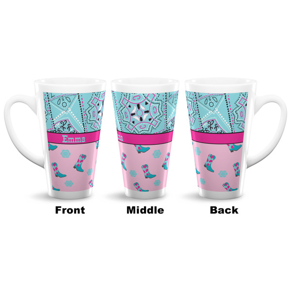 Cowgirl 16 Oz Latte Mug - Approval