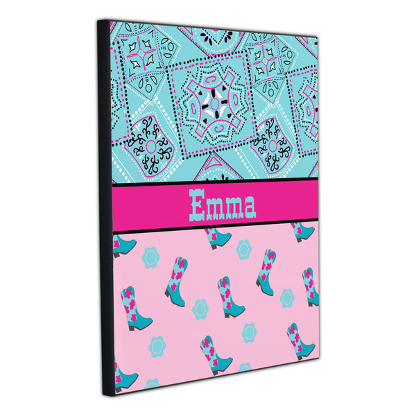 Cowgirl 20x24 Wood Print - Angle View