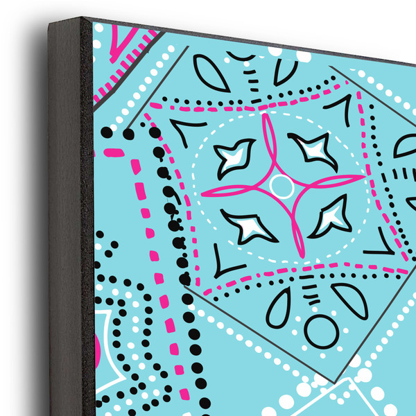 Cowgirl 20x24 Wood Print - Closeup