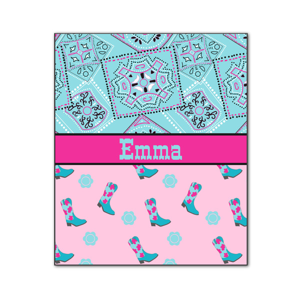 Cowgirl 20x24 Wood Print - Front View