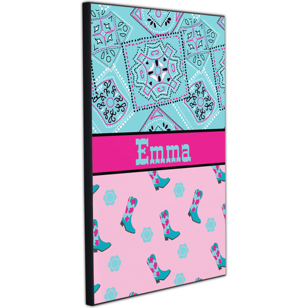 Cowgirl 20x30 Wood Print - Angle View