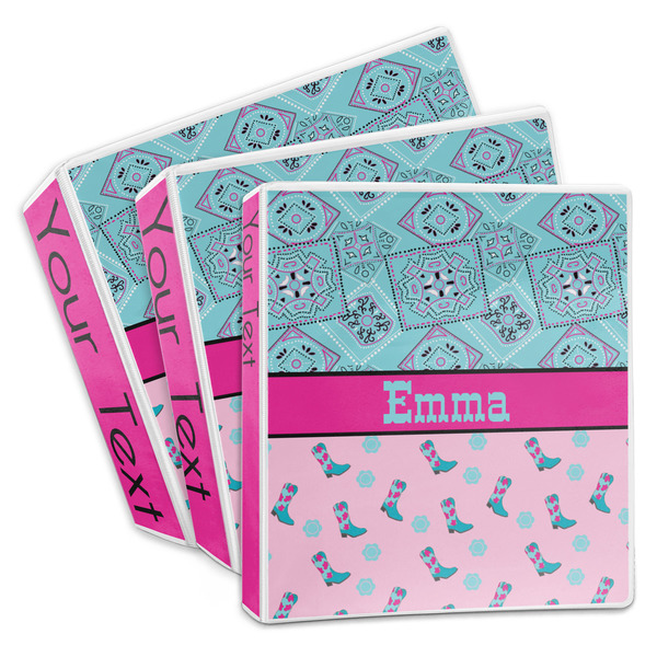 Cowgirl 3-Ring Binder Group