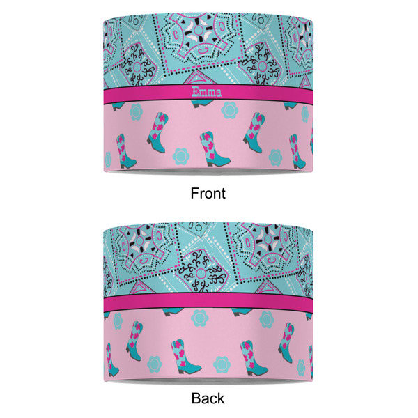 Cowgirl 8" Drum Lampshade - APPROVAL (Fabric)