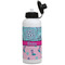 Cowgirl Aluminum Water Bottle - White Front