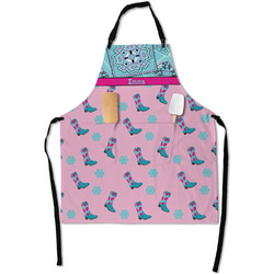 Cowgirl Apron With Pockets w/ Name or Text